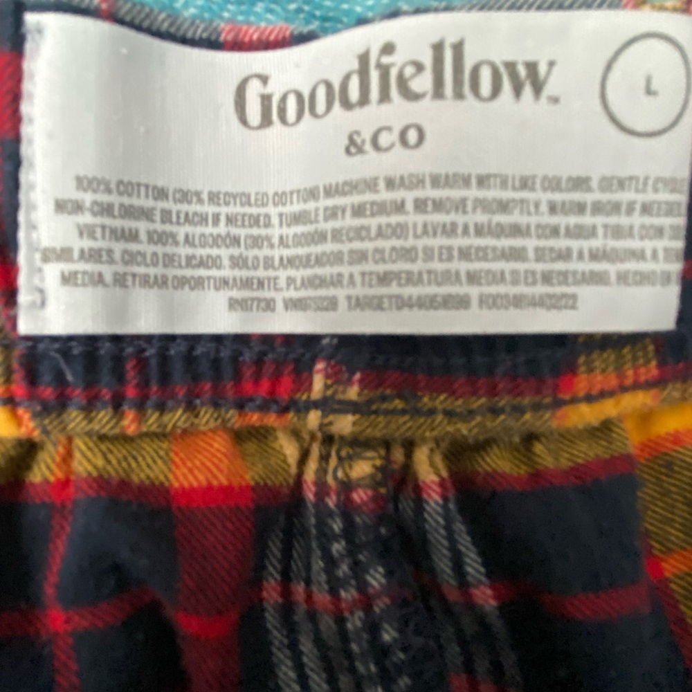 Goodfellow & Co men's plaid pajama/lounge pant - Picture 6 of 6